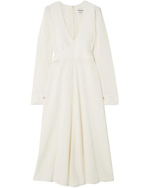 Victoria Beckham Wrap Dress - White