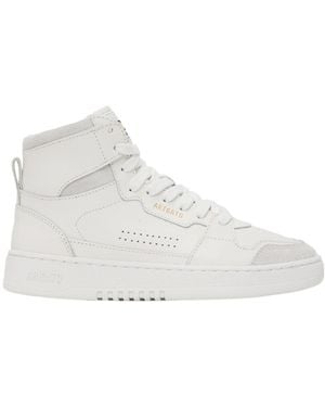 Axel Arigato Dice Round Head High Top Casual Shoes - White