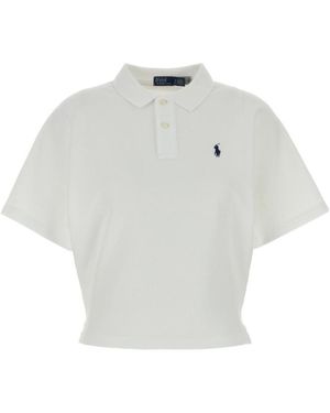 Polo Ralph Lauren Short-Sleeved Polo Shirt - White