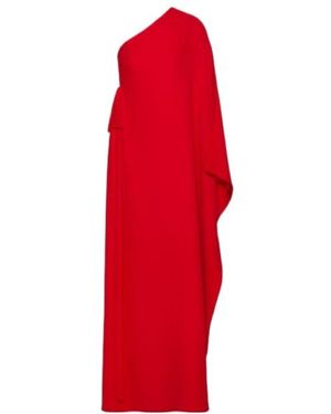 Valentino Cady Couture Evening Dress - Red