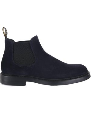 Doucal's Slip-On Ankle Boots - Blue