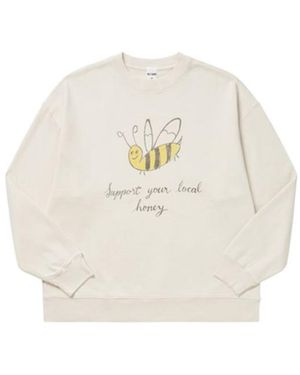 RE/DONE Printed Sweatshirt - White