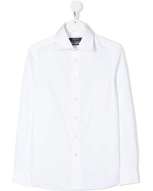 Ralph Lauren Slim-Fit Cotton Shirt - White