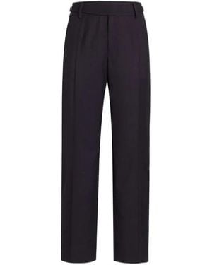 Dolce & Gabbana Straight Leg Trousers - Blue