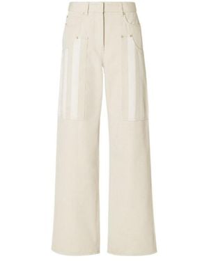 Fendi Long Jeans - White