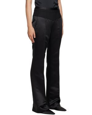Helmut Lang Tuxedo Trousers - Black