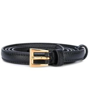 Prada Dark Belt - White