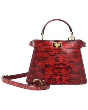 Fendi Peekaboo Iseeu Petite - Red
