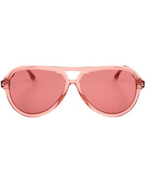 Isabel Marant Aviator Frame Sunglasses - Pink