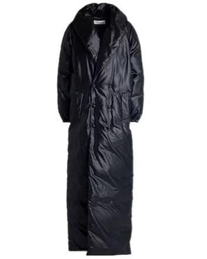 Saint Laurent Long Down Jacket - Black