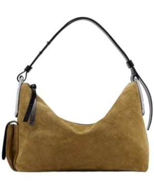 Marc Jacobs Suede Scene Large Shoulder Bag - Multicolor