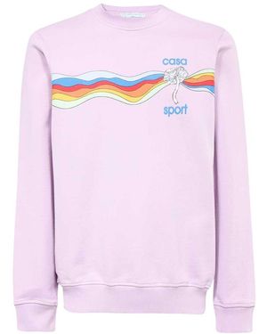 CASABLANCA Round-Necked Jumper - Pink