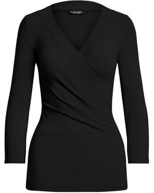 Ralph Lauren Simple And Elegant Top - Black
