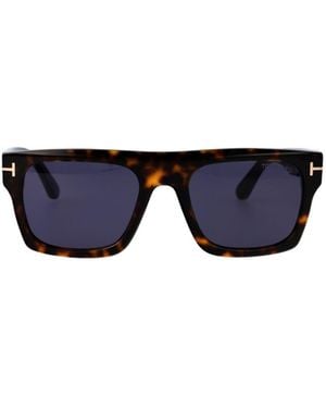 Tom Ford Eyewear Square Frame Sunglasses - Blue