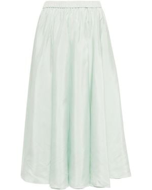 JOSEPH Smithfield Midi Skirt - White