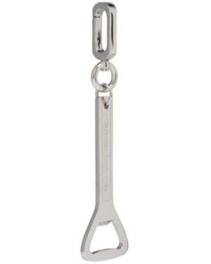 Christian Louboutin Cl Opener Keyring - White