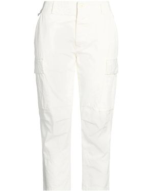 MM6 by Maison Margiela Straight-Leg Cargo Trousers - White