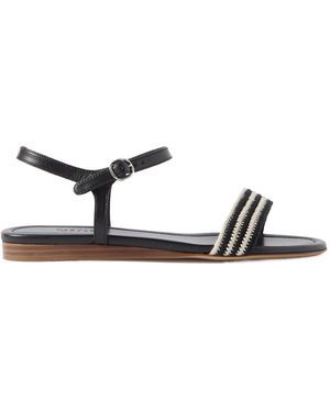 Gabriela Hearst Alexi Crocheted Sandals - White
