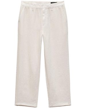 Rag & Bone Belt Loops Slacks - White