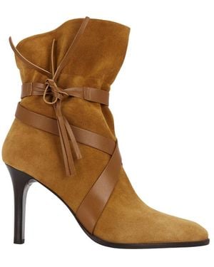 Isabel Marant Atiny Wrap Boot - Brown