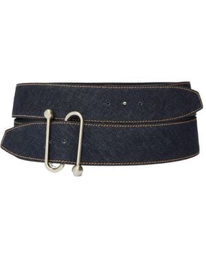 Sportmax Denim Maxi Belt - Blue