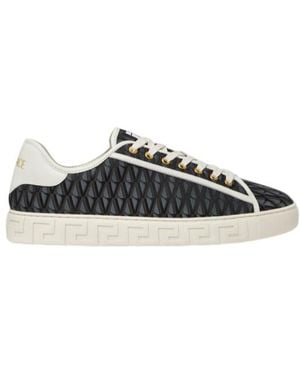 Versace Apos;S Greca-Sole V Allover Canvas Low-Top Sneakers - Multicolor