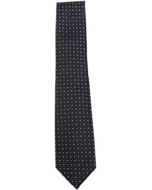 Tom Ford Dot Printed Tie - Blue
