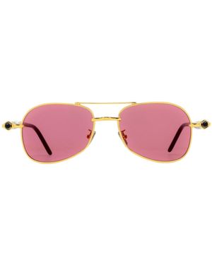 Kuboraum Geometric Frame Sunglasses - Pink