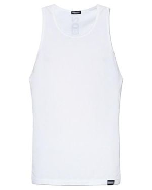 DSquared² Sleeveless Vest - White