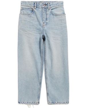 Balenciaga Jackie Capri Jeans - Blue