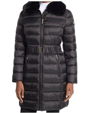 MICHAEL Michael Kors Packable Quilted Puffer Coat - Black