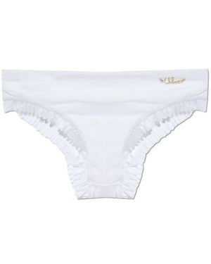 Chloé Bottom Of Swimsuit - White