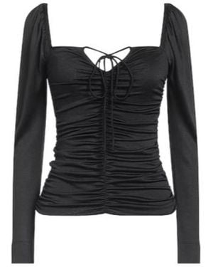 Ganni Off-The-Shoulder Tops - Black