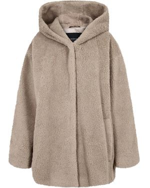 Weekend by Maxmara Solid Color Coat - Natural
