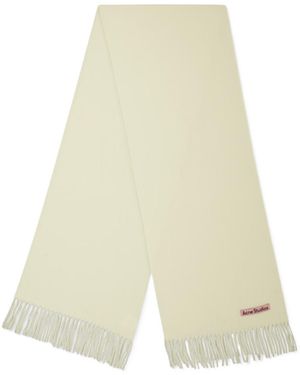 Acne Studios Canada Scarf - White