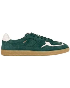 Alohas Tb.490 Suede Low-Top Trainers - Green