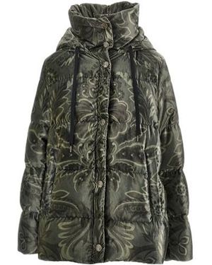 Etro Hooded Patterned Jacket - Green