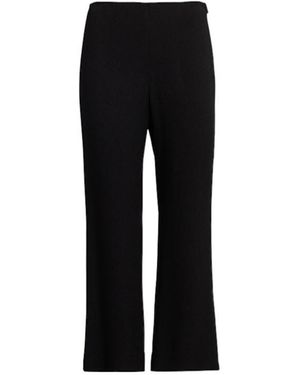 Blazé Milano Morelia Viscose Straight Pants - Black