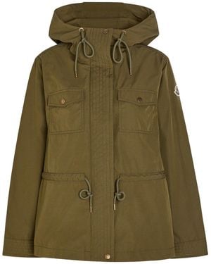 Moncler Short Parka - Green