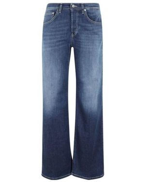 Dondup Jacklyn Wide-Leg Jeans - Blue