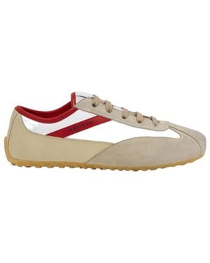 McQueen Boxe Lace-Up Trainers - Brown