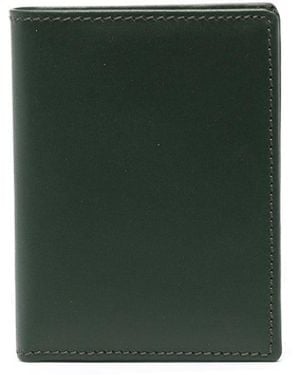 Comme des Garçons Leather Folded Wallet - Green