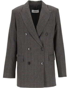 Al Duca d'Aosta Double-Breasted Blazer - Grey