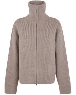 Studio Nicholson Zipper Sweater - Brown