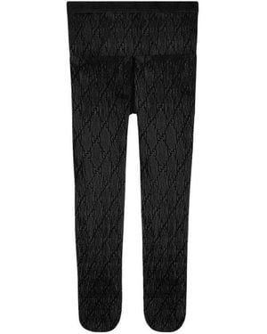 Gucci Interlocking G Tights - Black