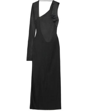 Galvan London Maxi Evening Gown Dress - Black