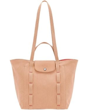Longchamp Le Pliage Collection Shoulder Bag - White