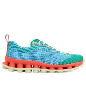 Sunnei Camper X Collaboration Pelotissima Low-Top Lace-Up Sneakers - Blue