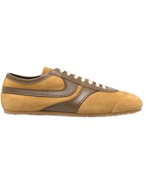Dries Van Noten Suede Trainers - Brown