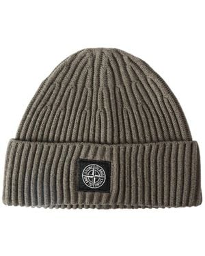 Stone Island Stone Patch Beanie Sn64 - Multicolor